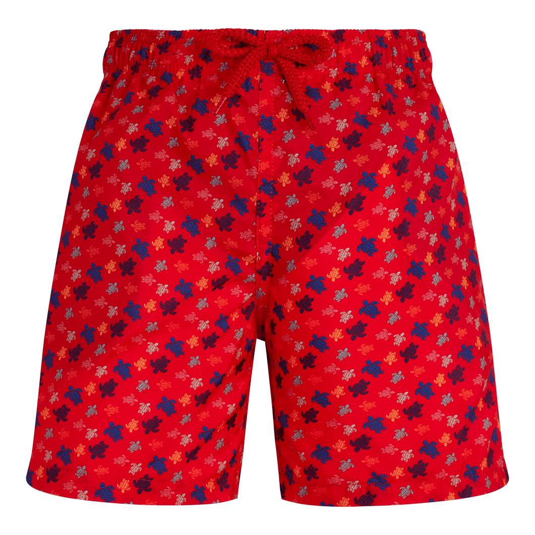 Ultra-Light and Packable Swim Trunks Micro Ronde Des Tortues Rainbow