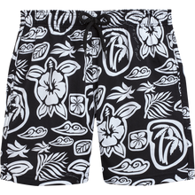 Load image into Gallery viewer, Boys Stretch Swim Trunks Tahiti Turtles
