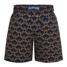 Load image into Gallery viewer, Stretch Swim Shorts Turtles Chain

