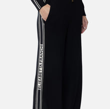 Load image into Gallery viewer, Viscose trousers with contrasting bands
