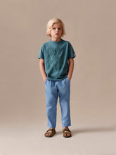 Load image into Gallery viewer, Tilyo chambray chino trousers in organic cotton
