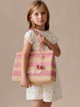 Load image into Gallery viewer, Esma handmade raffia bag
