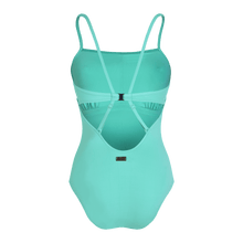 Load image into Gallery viewer, Square Front Neckline One-piece Swimsuit Solid
