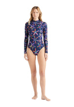 Load image into Gallery viewer, UV Protection One-piece Rashguard Disco Stars
