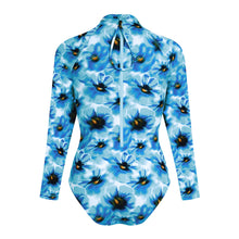 Load image into Gallery viewer, UV Protection One-Piece Rashguard Poppies
