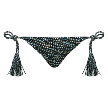 Load image into Gallery viewer, Tassel Side-tie Bikini Brief Bottom Pearl
