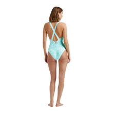 Load image into Gallery viewer, Crossed Back Straps One-piece swimsuit Seashells
