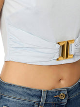 Load image into Gallery viewer, Cotton jersey T-shirt with jewel logo
