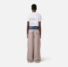 Load image into Gallery viewer, Jersey T-shirt with macro logo in voile
