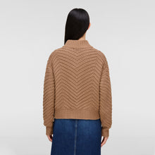 Load image into Gallery viewer, Cashmere bomber cardigan
