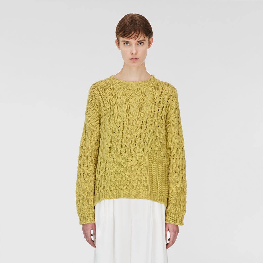 Natural cashmere sweater
