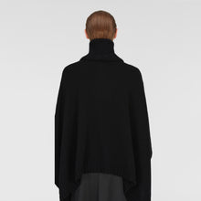 Load image into Gallery viewer, High-neck maxi cape

