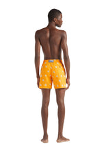 Load image into Gallery viewer, Swim Trunks Embroidered Micro Ronde des Tortues Diagonale - Limited Edition
