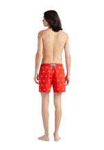 Load image into Gallery viewer, Swim Trunks Embroidered Micro Ronde des Tortues Diagonale - Limited Edition
