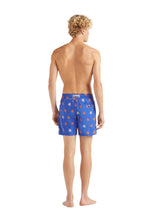 Load image into Gallery viewer, Swim Trunks Embroidered Micro Ronde des Tortues Diagonale - Limited Edition
