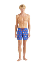 Load image into Gallery viewer, Swim Trunks Embroidered Micro Ronde des Tortues Diagonale - Limited Edition
