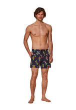 Load image into Gallery viewer, Swim Trunks Embroidered Mosaïque - Limited Edition
