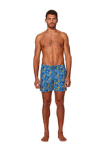 Load image into Gallery viewer, Swim Trunks Embroidered Flowers and Shells - Limited Edition
