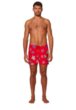 Load image into Gallery viewer, Swim Trunks Embroidered Tortue Multicolore - Limited Edition
