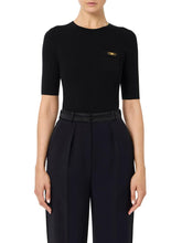 Load image into Gallery viewer, Ribbed knit top with breast pocket
