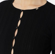 Load image into Gallery viewer, Ribbed top with decorative buttons
