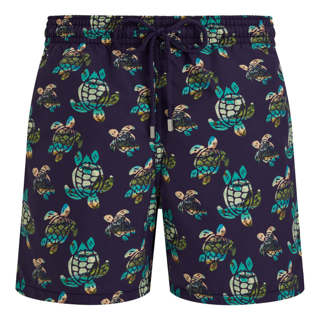 Swim Trunks Landscape Turtles