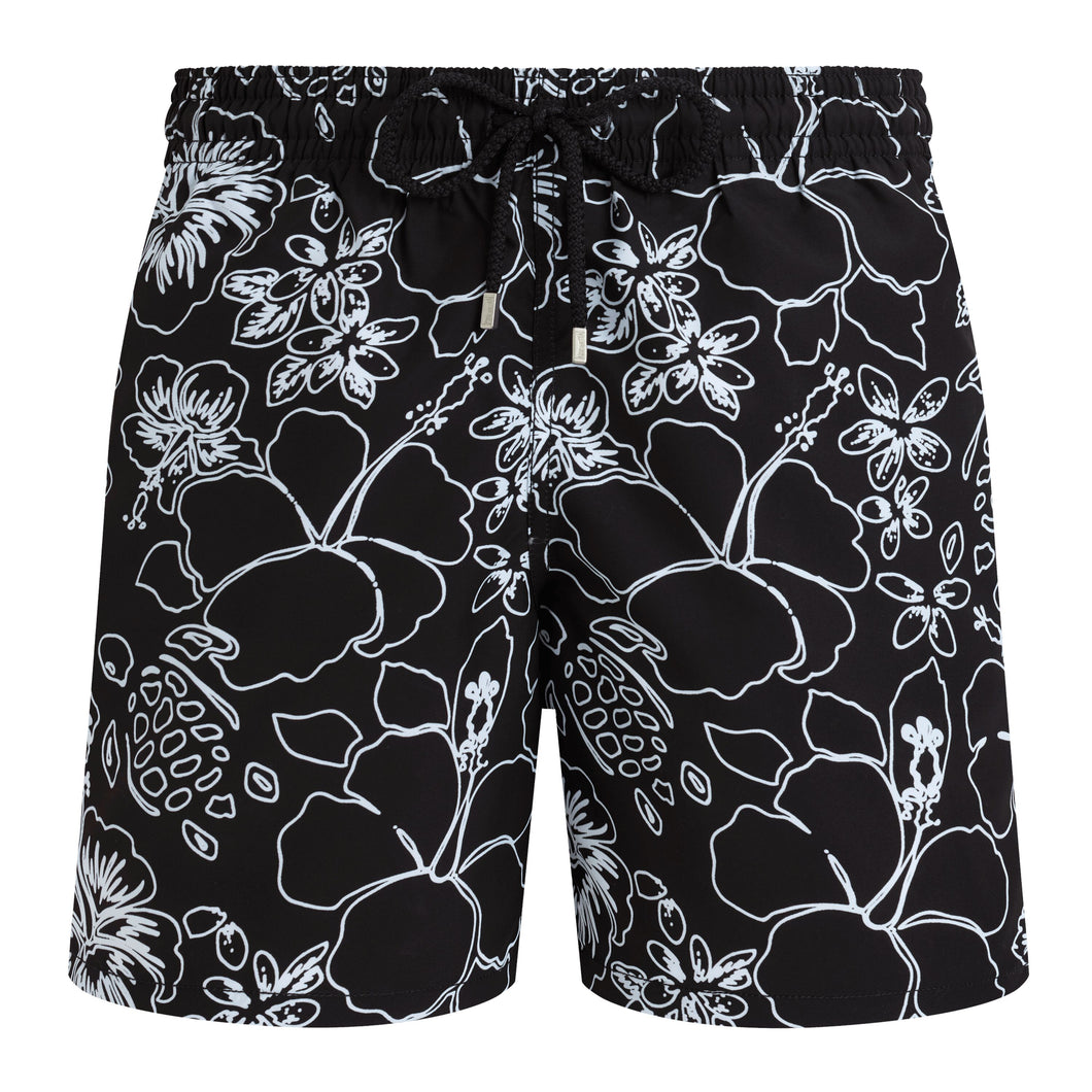 Swim Shorts Tropical Turtles Ink