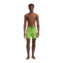 Load image into Gallery viewer, Swim Shorts Flocked Tropical Turtles
