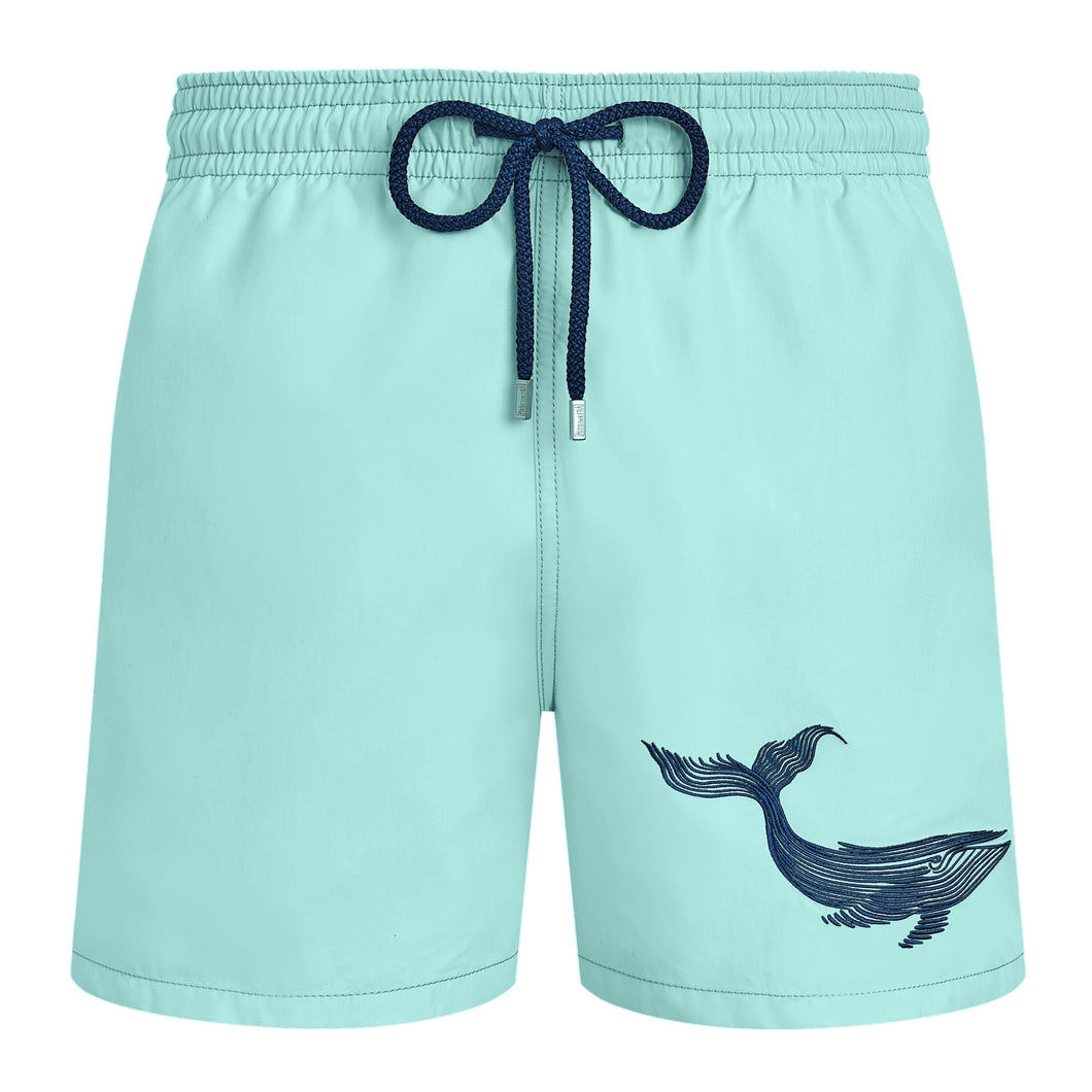 Swim Shorts Embroidered Whale