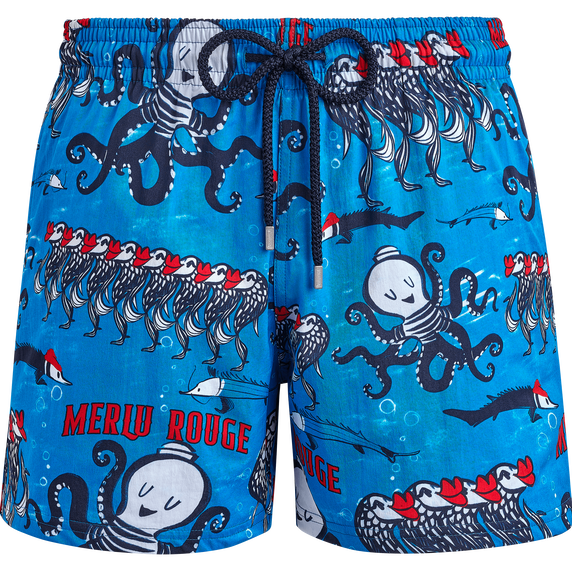 MEN STRETCH SWIM TRUNKS AU MERLU ROUGE