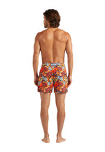 Load image into Gallery viewer, Stretch Short Swim Trunks Monoi Turtles
