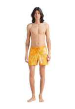 Load image into Gallery viewer, Stretch Short Swim Trunks Palm Leaves
