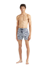 Load image into Gallery viewer, Stretch Short Swim trunks Jungle Leaves
