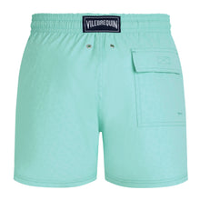 Load image into Gallery viewer, Stretch Short Swim Trunks Turtles Jacquard
