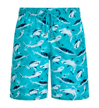 Load image into Gallery viewer, Ultra-light and Packable Long Swim Trunks Requins
