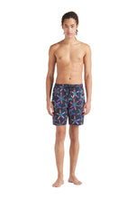 Load image into Gallery viewer, Long Stretch Swim Trunks Disco Stars
