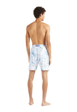 Load image into Gallery viewer, Long Stretch Swim Shorts Medusa and Shells
