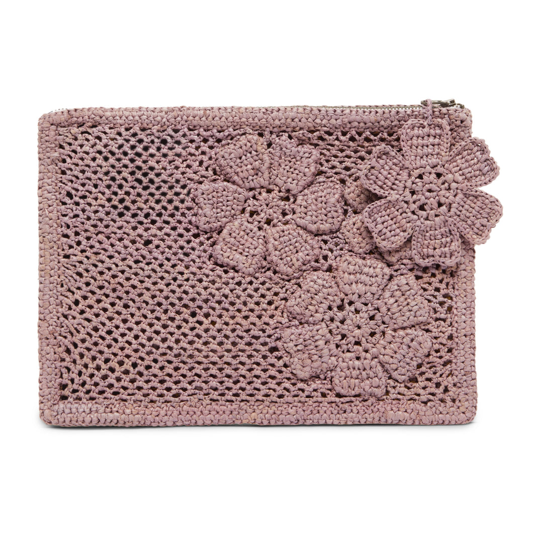 Raffia Pouch
