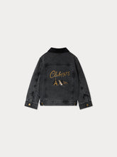 Load image into Gallery viewer, Eddis jacket with back embroidery in organic cotton
