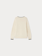 Load image into Gallery viewer, Juan crewneck sweater with Paris Archive embroidery
