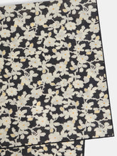 Load image into Gallery viewer, Cayati scarf in black Liberty fabric in organic cotton
