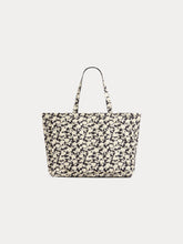 Load image into Gallery viewer, Emiko tote bag in black Liberty fabric
