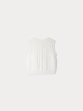 Load image into Gallery viewer, Jobolene sleeveless cardigan with cherry
