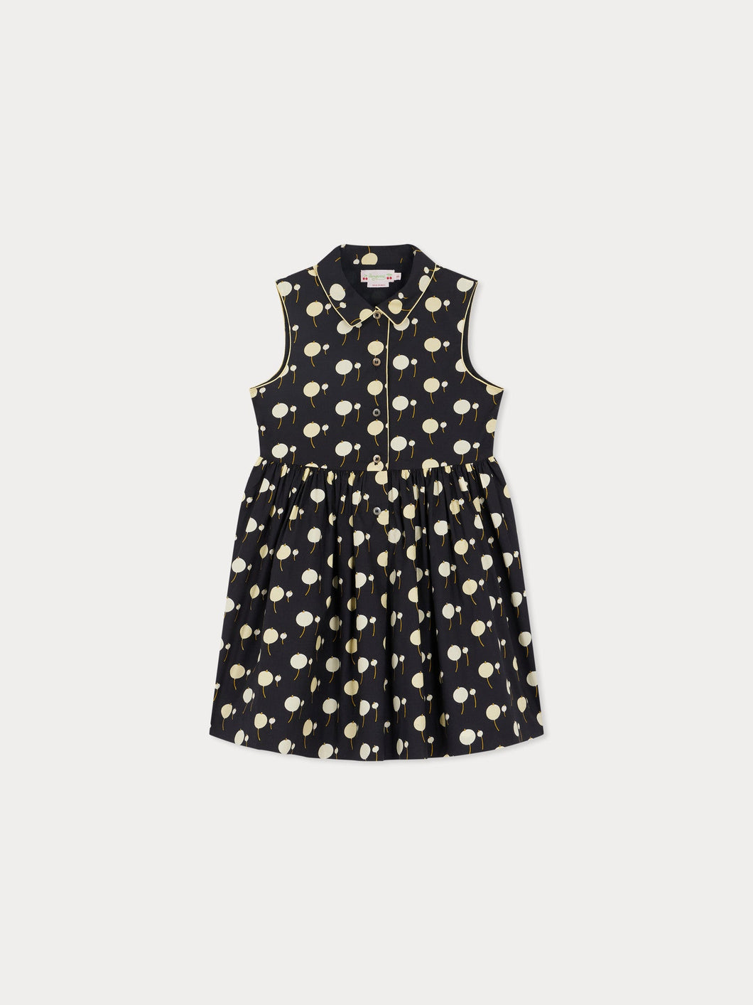 Anne organic cotton cherry print dress