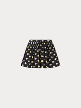 Load image into Gallery viewer, Suzon skirt with elasticated waist in organic cotton print
