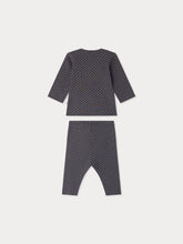 Load image into Gallery viewer, Timi set with organic cotton print
