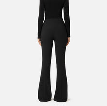 Load image into Gallery viewer, Palazzo trousers in stretch crêpe fabric with horsebit
