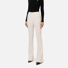 Load image into Gallery viewer, Palazzo trousers in stretch crêpe fabric with horsebit
