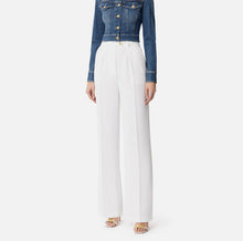 Load image into Gallery viewer, Viscose dress with micro-ruffles

