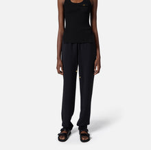 Load image into Gallery viewer, Crêpe tuxedo trousers with satin bands
